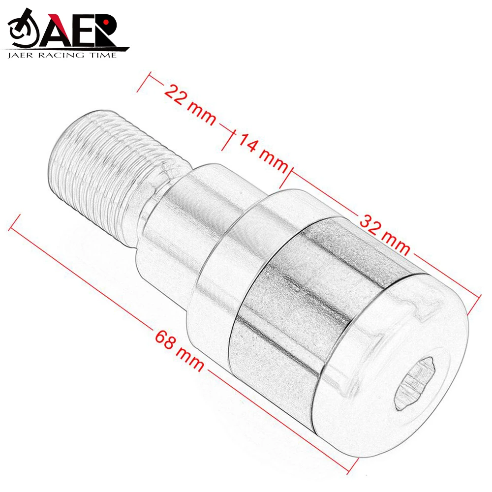 Unversal 7/8''22 mm Motorcycle Handlebar Grip End CNC handle bar End Slider for Yamaha TMAX 500 T-max 530 X max 125 250 400
Unversal 7/8''22 mm Motorcycle Handlebar Grip End CNC handle bar End Slider for Yamaha TMAX 500 T-max 530 X max 125 250 400
