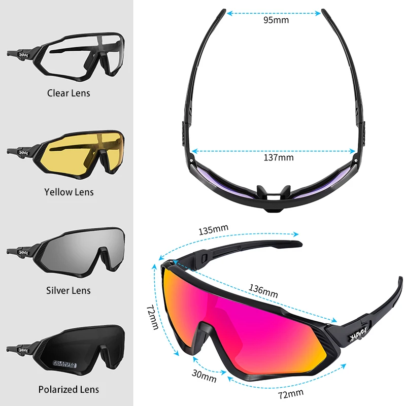 Polarized Cycling Glasses Road MTB Bicycle Bike Riding Sport Cycling Sunglasses Cycling Eyewear Gafas ciclismo 5Len
Polarized Cycling Glasses Road MTB Bicycle Bike Riding Sport Cycling Sunglasses Cycling Eyewear Gafas ciclismo 5Len