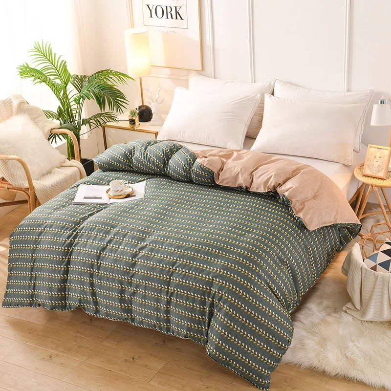 Striped Leaf Plant Print Green Duvet Cover Quilt Cover Comforter Case 150x200cm 180x220cm 200x230cm 220x240cm Size Home Textile
Striped Leaf Plant Print Green Duvet Cover Quilt Cover Comforter Case 150x200cm 180x220cm 200x230cm 220x240cm Size Home Textile
