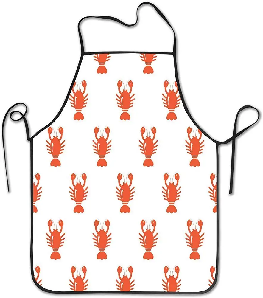 Kitchen Apron, Twill Polyester Cooking Apron Adjustable Back Straps Lobster (3) Unisex Apron for
Kitchen Apron, Twill Polyester Cooking Apron Adjustable Back Straps Lobster (3) Unisex Apron for