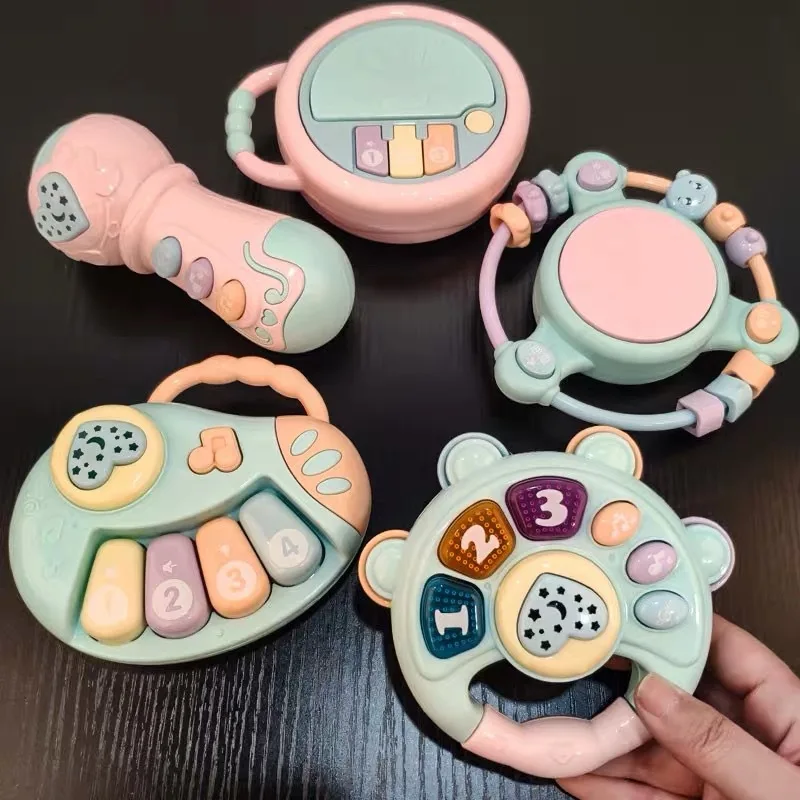 0-2 Years Old Baby Toys BABI RATTL TOY Mobile on The Bed Baby Grabbing Stick MUSIC TOY Safety and Environmental Protection
0-2 Years Old Baby Toys BABI RATTL TOY Mobile on The Bed Baby Grabbing Stick MUSIC TOY Safety and Environmental Protection