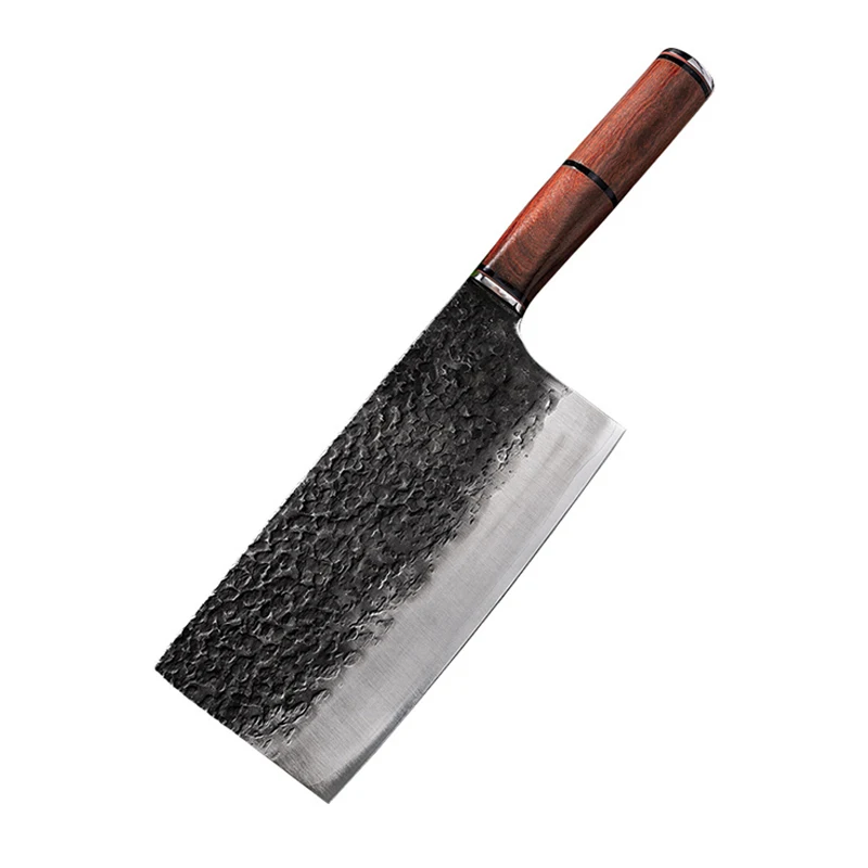 Hand Forged Hammer Pattern Kitchen Knife Chinese Style Kitchen 9Cr18mov Stainless Steel Chop and Slice Knife Sharp Kitchen Knife
Hand Forged Hammer Pattern Kitchen Knife Chinese Style Kitchen 9Cr18mov Stainless Steel Chop and Slice Knife Sharp Kitchen Knife