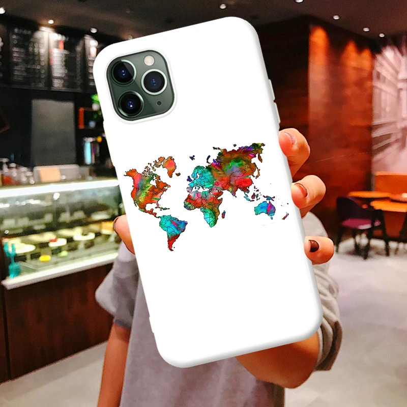 World Map Travel Just Go Soft Phone Cases for iPhone 11 Pro Max 12 mini plane silicone Cover For iPhone X 6s 7 8 Plus XR XS Max
World Map Travel Just Go Soft Phone Cases for iPhone 11 Pro Max 12 mini plane silicone Cover For iPhone X 6s 7 8 Plus XR XS Max