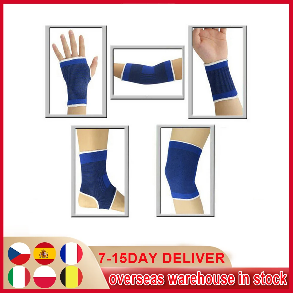 Sports Gloves Kneepad Men Pressurized Elastic Knee Pads Support Fitness Gear Gym Basketball Volleyball Brace Protector 2PCS/Pair
Sports Gloves Kneepad Men Pressurized Elastic Knee Pads Support Fitness Gear Gym Basketball Volleyball Brace Protector 2PCS/Pair