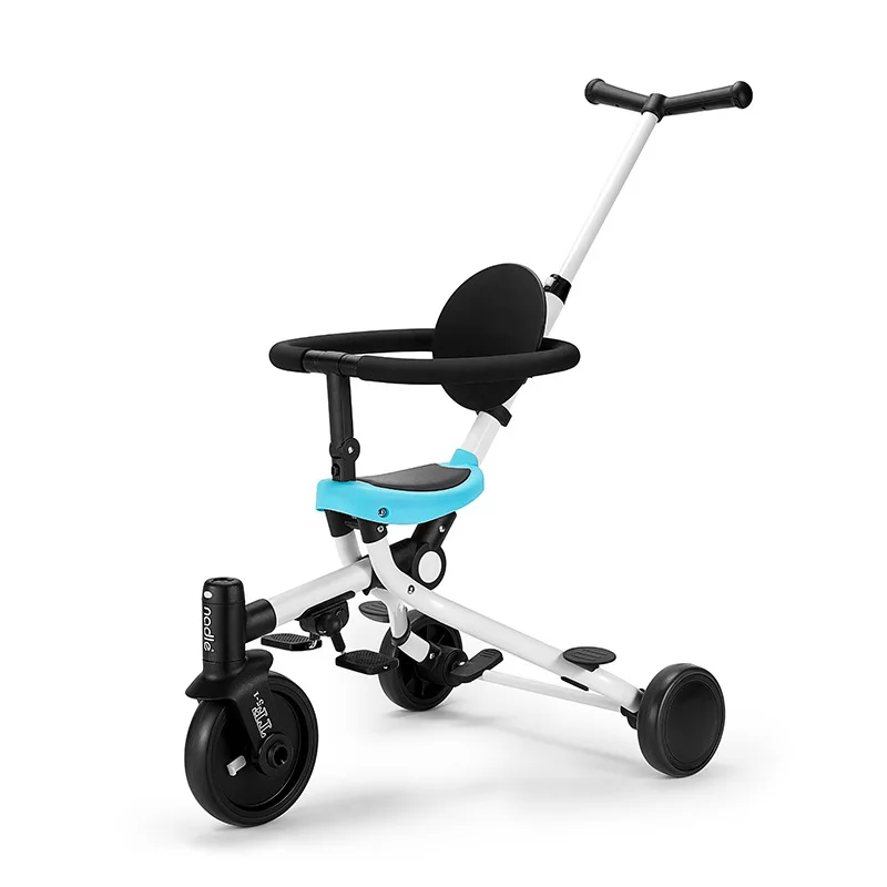 Hand Push Tricycle, Foldable Lightweight Two-way Baby Stroller, Multifunctional 2-in-1 Baby Bicycle Tricycle Stroller Trike
Hand Push Tricycle, Foldable Lightweight Two-way Baby Stroller, Multifunctional 2-in-1 Baby Bicycle Tricycle Stroller Trike