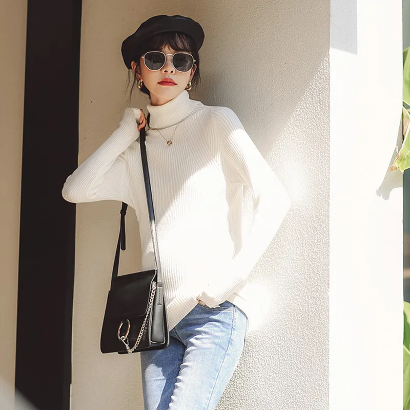 Casual Turtleneck Stripe Women Pullover Sweater Autumn Winter Long Sleeve Knitted Sweater Female Streetwear Ladies Jumper 2021
Casual Turtleneck Stripe Women Pullover Sweater Autumn Winter Long Sleeve Knitted Sweater Female Streetwear Ladies Jumper 2021