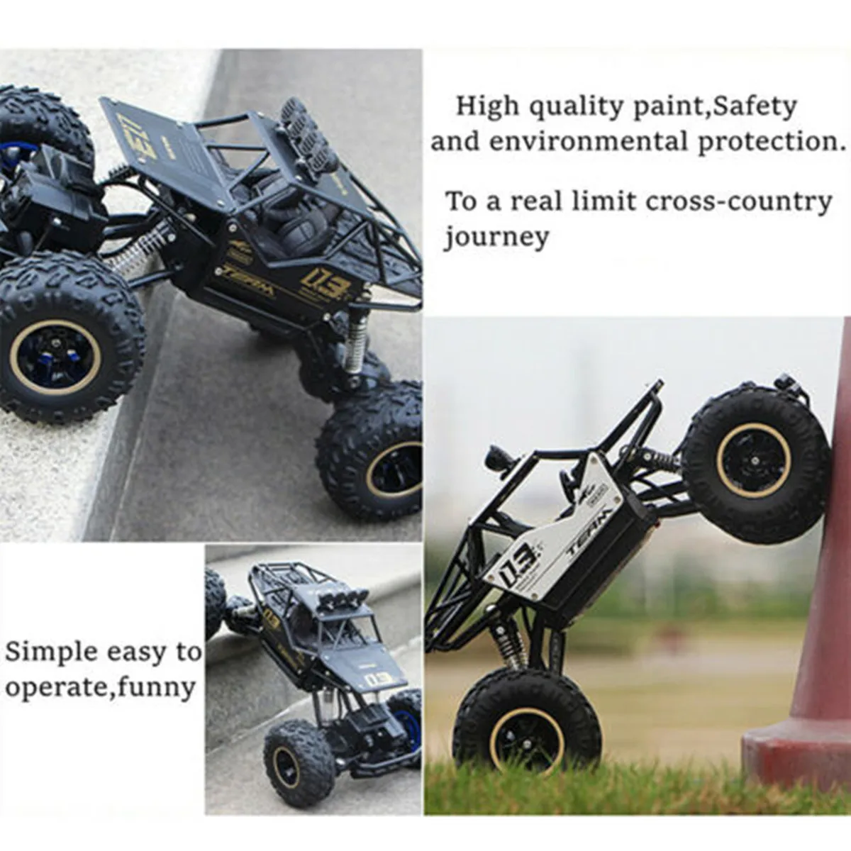 1:12 4WD RC Car Updated Version 2.4G Radio Control RC Car Toys remote control car Trucks Off-Road Trucks boys Toys for Children
1:12 4WD RC Car Updated Version 2.4G Radio Control RC Car Toys remote control car Trucks Off-Road Trucks boys Toys for Children