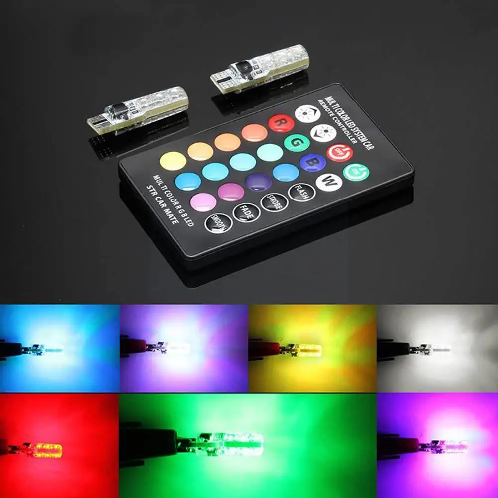 Rgb T10 W5w Led 194 168 W5w 5050 Smd Highlight Car Light Ribbons Reading Dome Lamp Waterproof Wedge Automobiles Ledbulb Col N8D5
Rgb T10 W5w Led 194 168 W5w 5050 Smd Highlight Car Light Ribbons Reading Dome Lamp Waterproof Wedge Automobiles Ledbulb Col N8D5