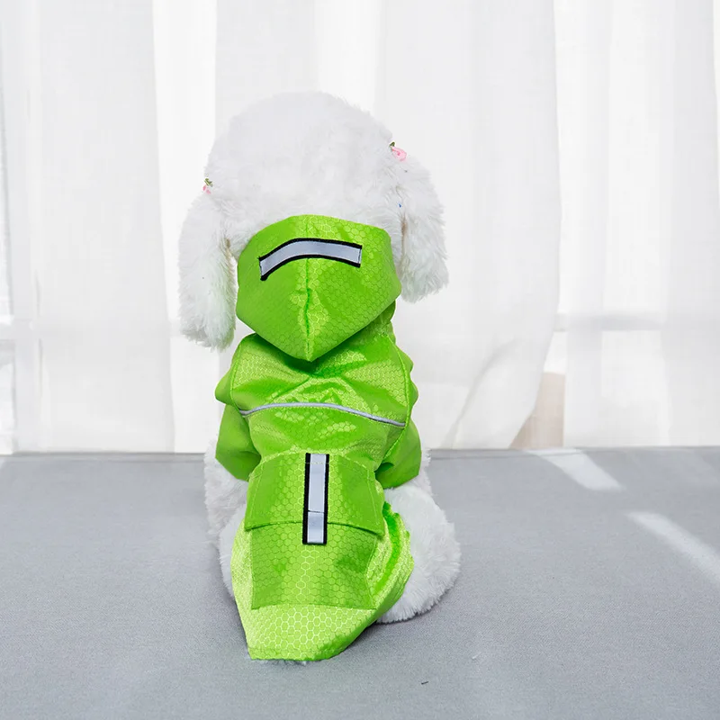 Summer Pet Waterproof Raincoat Dog Jumpsuit Reflective Rain Coat Sunscreen Outdoor Clothes Jacket for Small Dogs Pet Supplies
Summer Pet Waterproof Raincoat Dog Jumpsuit Reflective Rain Coat Sunscreen Outdoor Clothes Jacket for Small Dogs Pet Supplies