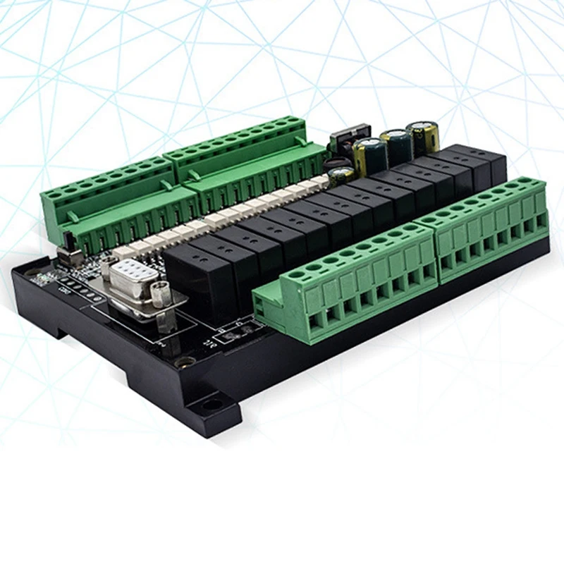 FX1N -30MR PLC Industrial Control Board 16 Input 14 Output with RS485 Communication Port Tools
FX1N -30MR PLC Industrial Control Board 16 Input 14 Output with RS485 Communication Port Tools