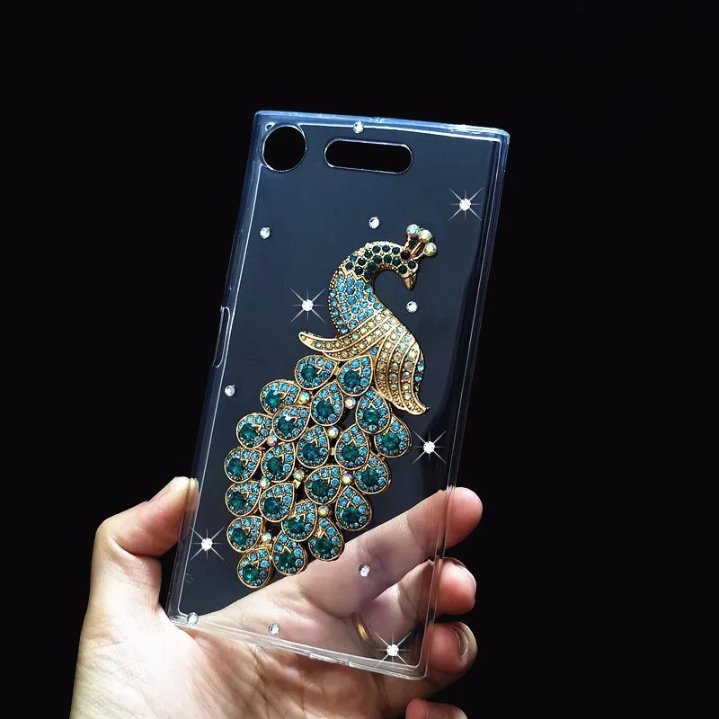 Роскошный Блестящий Алмазный чехол для Sony Xperia 1 10 II 5 8 L1 L2 L3 L4 Plus XA XA1 XA2 XZ XZ1 XZ2 XZ3 Ultra
