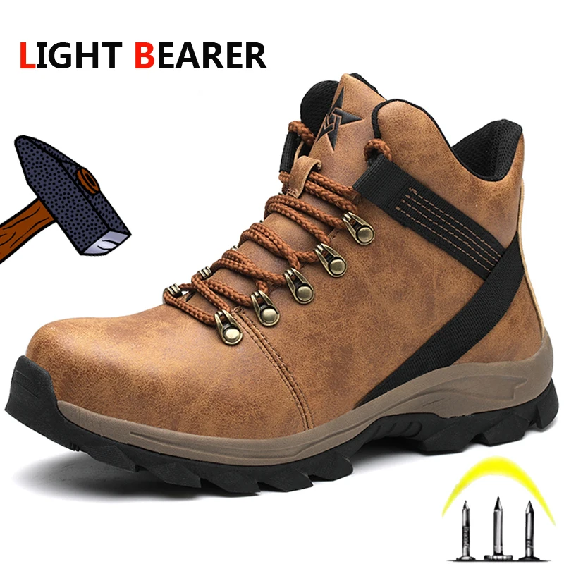 Lightweight safety shoes indestructible puncture-resistant sports non-slip steel-toed shoes comfortable soft work boots for men
Lightweight safety shoes indestructible puncture-resistant sports non-slip steel-toed shoes comfortable soft work boots for men