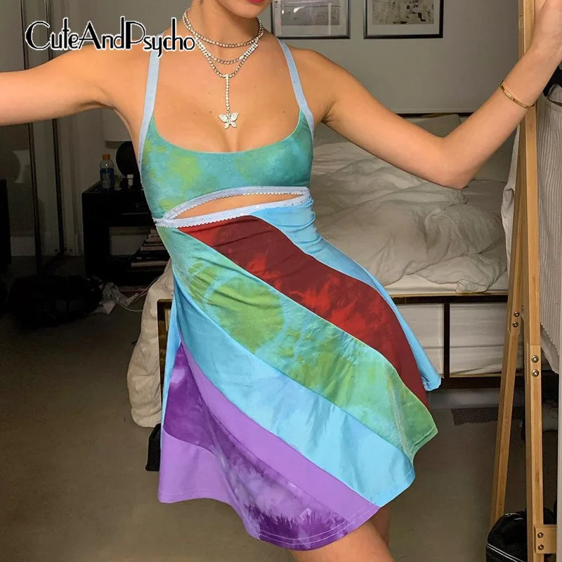 Patchwork Stripe Casual Dress Spaghetti Strap Casual Fashion A Line Dresses 2021 Summer Party Sleeveless Hollow Out Women Dress
Patchwork Stripe Casual Dress Spaghetti Strap Casual Fashion A Line Dresses 2021 Summer Party Sleeveless Hollow Out Women Dress