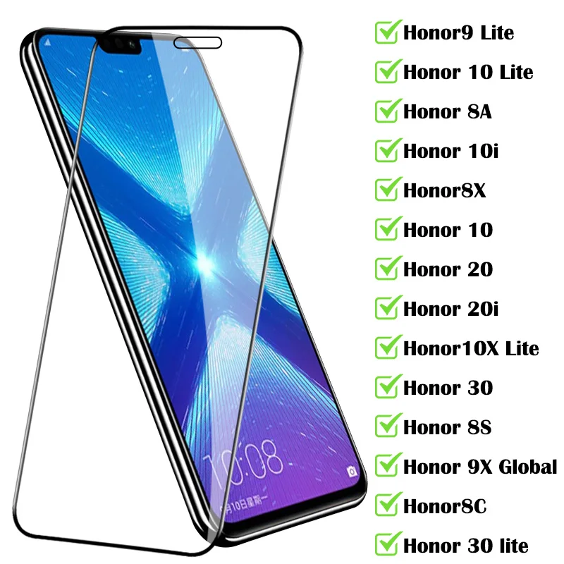 9D Protection Glass For Honor 9 Lite Tempered Screen Honor 10 10X 30 Lite 8A 10i 8X 20 9X 8S 8C 20i Protector Safety Glass Film
9D Protection Glass For Honor 9 Lite Tempered Screen Honor 10 10X 30 Lite 8A 10i 8X 20 9X 8S 8C 20i Protector Safety Glass Film