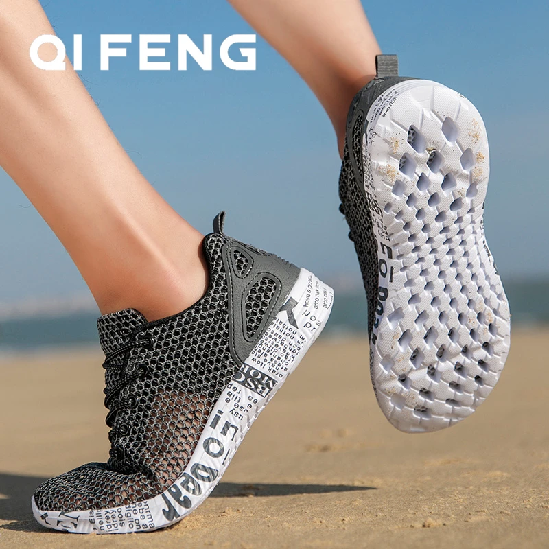New Arrival Women Fashion Mesh Sports Aqua Shoes Men Canyoneering Beach Walking Sneakers Flat Summer Water River Tracing Surfing
New Arrival Women Fashion Mesh Sports Aqua Shoes Men Canyoneering Beach Walking Sneakers Flat Summer Water River Tracing Surfing