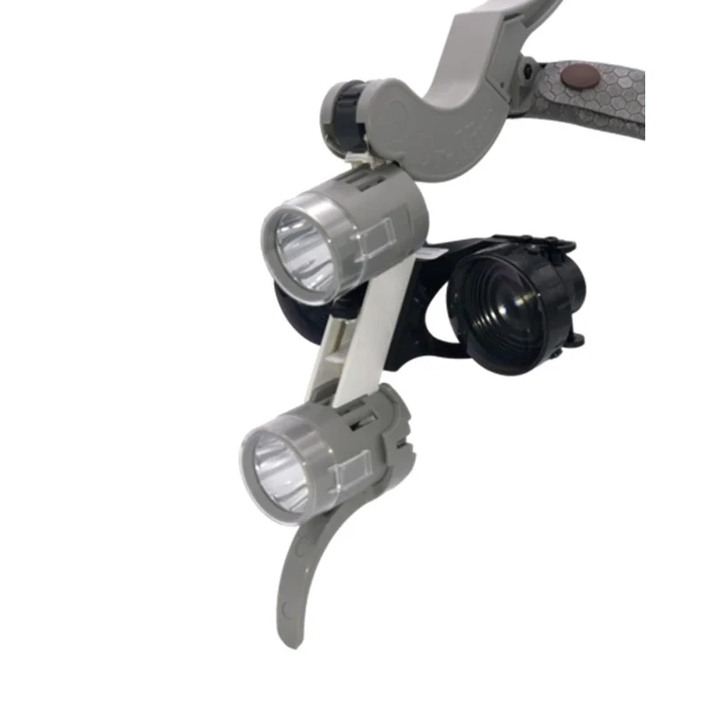 Korea Shadowless Sensor Switch Headlight Dental Surgical Medical LED Headlamp+4.0X Loupes Binocular Magnifier
Korea Shadowless Sensor Switch Headlight Dental Surgical Medical LED Headlamp+4.0X Loupes Binocular Magnifier