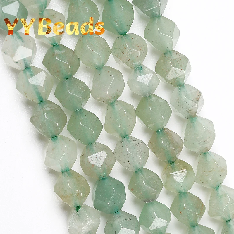 Natural Faceted Green Aventurine Stone Beads Spacer Loose Charm Beads For Jewelry Making DIY Bracelets Women Necklaces 6 8 10mm
Natural Faceted Green Aventurine Stone Beads Spacer Loose Charm Beads For Jewelry Making DIY Bracelets Women Necklaces 6 8 10mm