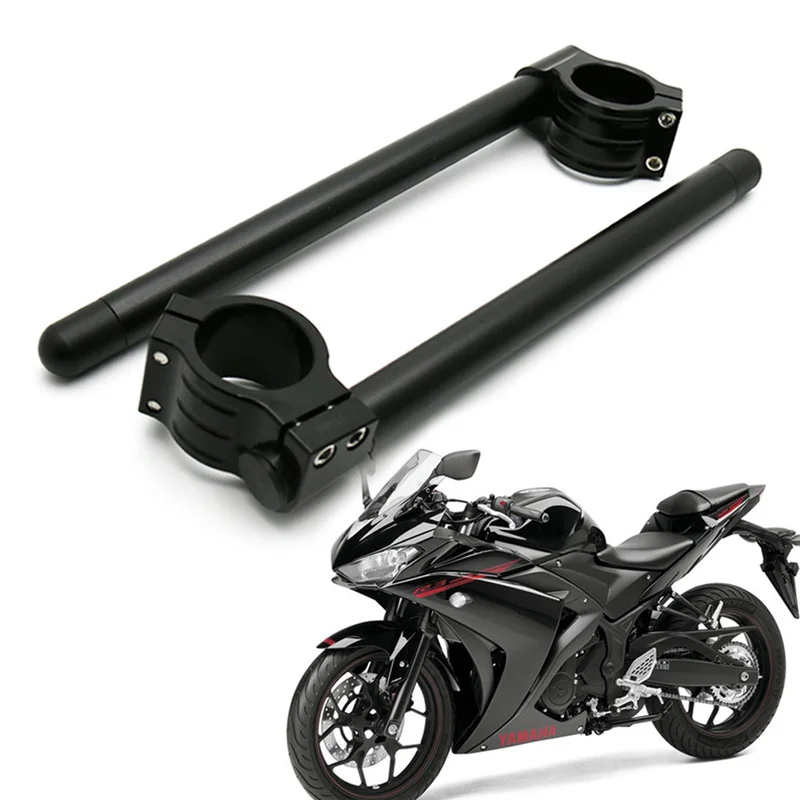 Universal Motorcycle Racing Adjustable Fork Handlebar 31 32 33 35 36 37 39 41 43 50 51MM Clip On Ons Handle Bar for Cafe Racer
Universal Motorcycle Racing Adjustable Fork Handlebar 31 32 33 35 36 37 39 41 43 50 51MM Clip On Ons Handle Bar for Cafe Racer