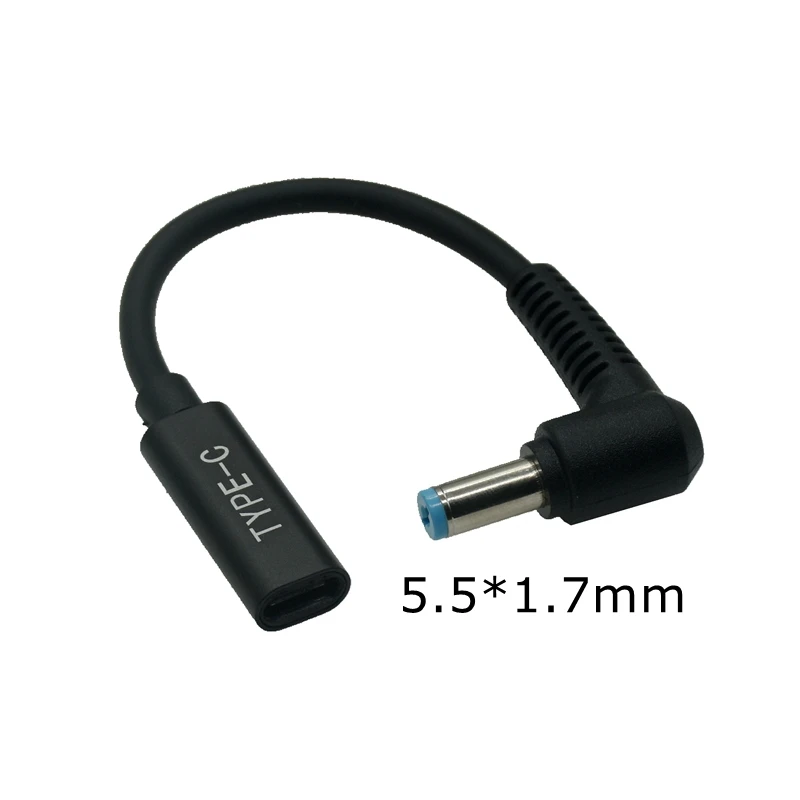 DC 5.5 x 1.7mm Power Supply Plug Connector Converter Cable Cord 19V USB Type C PD Charging Cable for Acer Aspire Laptop Adapter
DC 5.5 x 1.7mm Power Supply Plug Connector Converter Cable Cord 19V USB Type C PD Charging Cable for Acer Aspire Laptop Adapter