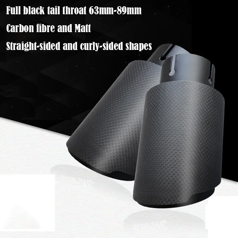 1Pcs Black stainless steel trim for extinguishing muffler tube end of carbon fiber matte automobile moulding exhaust system
1Pcs Black stainless steel trim for extinguishing muffler tube end of carbon fiber matte automobile moulding exhaust system