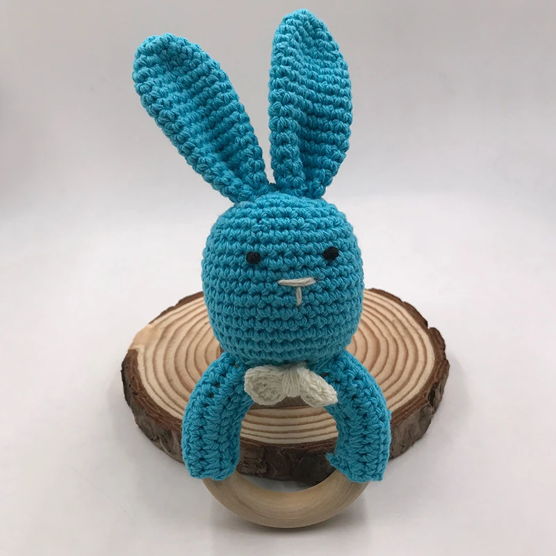 Newborn Sensory Toy Baby Wooden Teether Bracelet Crochet Bunny Teething Ring Chewing Toy Teething Bracelet Shower Gift
Newborn Sensory Toy Baby Wooden Teether Bracelet Crochet Bunny Teething Ring Chewing Toy Teething Bracelet Shower Gift