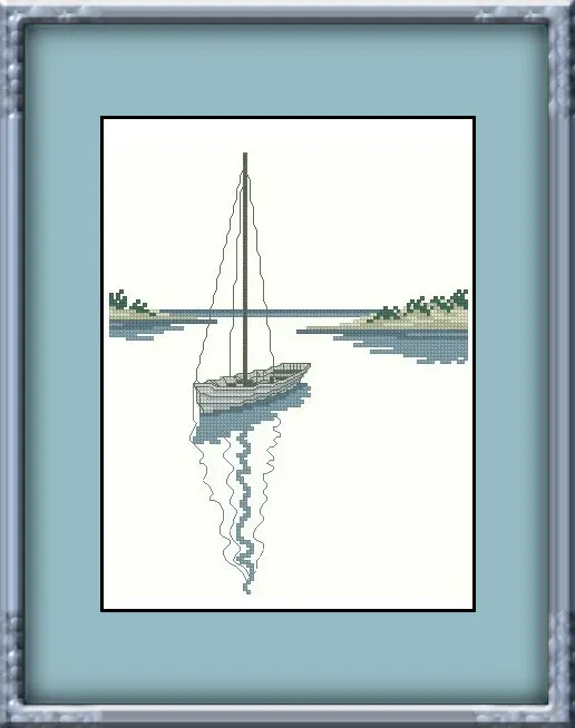 Sail shadow cross stitch package flowers 18ct 14ct 11ct cloth cotton thread embroidery DIY handmade needlework
Sail shadow cross stitch package flowers 18ct 14ct 11ct cloth cotton thread embroidery DIY handmade needlework