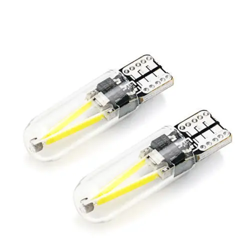 New 1Pcs T10 194 168 W5W COB LED Canbus Silica Bright Glass License Light Bulbs White Lamp Glass 2 filament
New 1Pcs T10 194 168 W5W COB LED Canbus Silica Bright Glass License Light Bulbs White Lamp Glass 2 filament