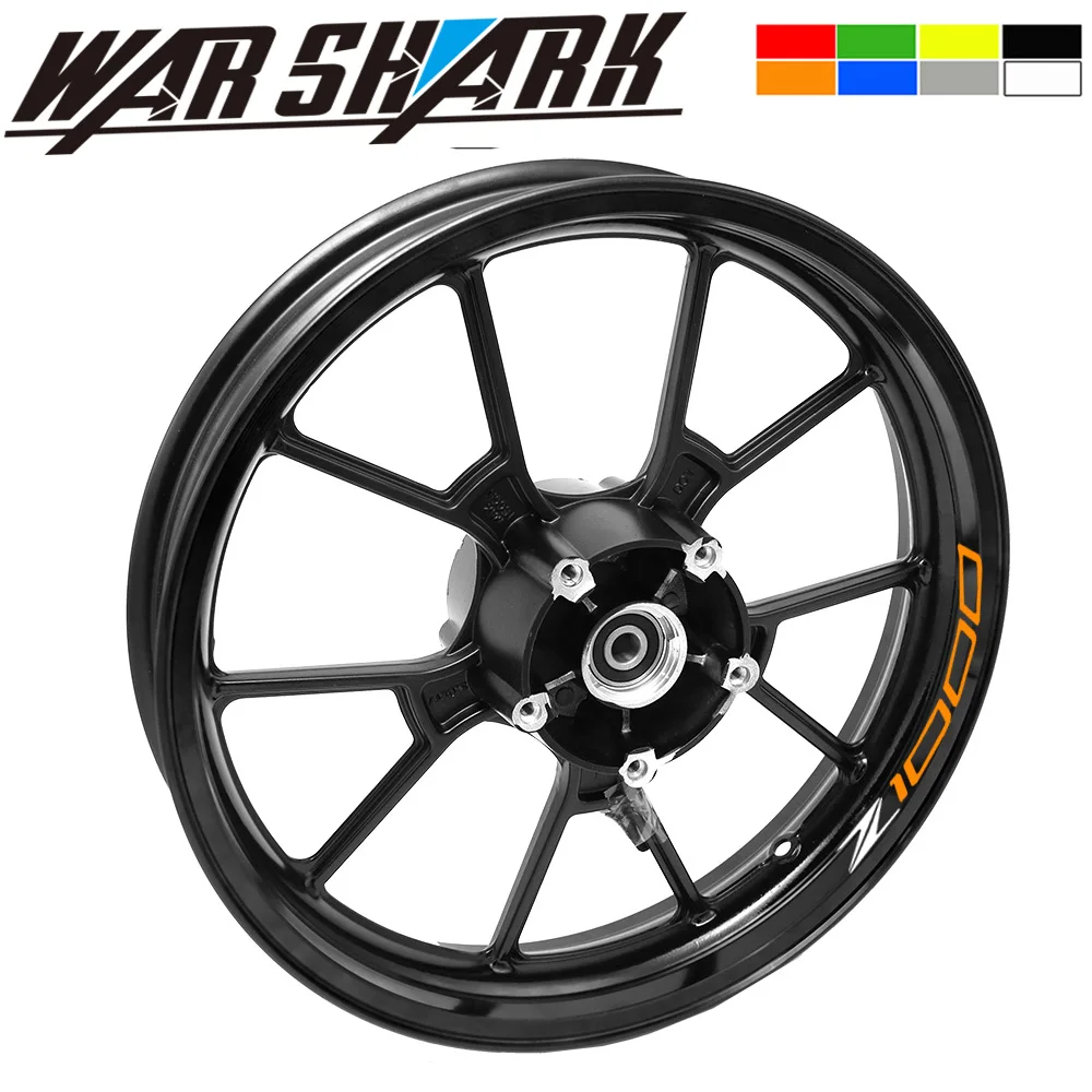 Hot sell Motorcycle front and rear wheels Edge Outer Rim Sticker Reflective Stripe Wheel Decals For Kawasaki Z1000 
Hot sell Motorcycle front and rear wheels Edge Outer Rim Sticker Reflective Stripe Wheel Decals For Kawasaki Z1000