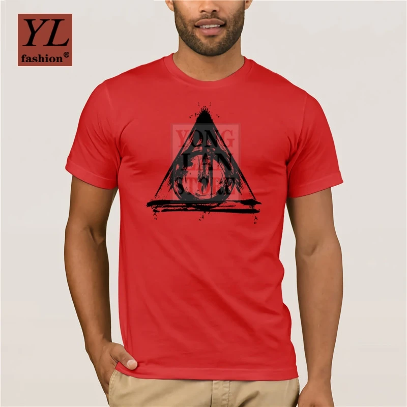 New Trendy Fashion Printed men's T Shirt 100% Cotton Bloody Deathly Hallows Creative Graphic T Shirt Top Personality T Shirt
New Trendy Fashion Printed men's T Shirt 100% Cotton Bloody Deathly Hallows Creative Graphic T Shirt Top Personality T Shirt