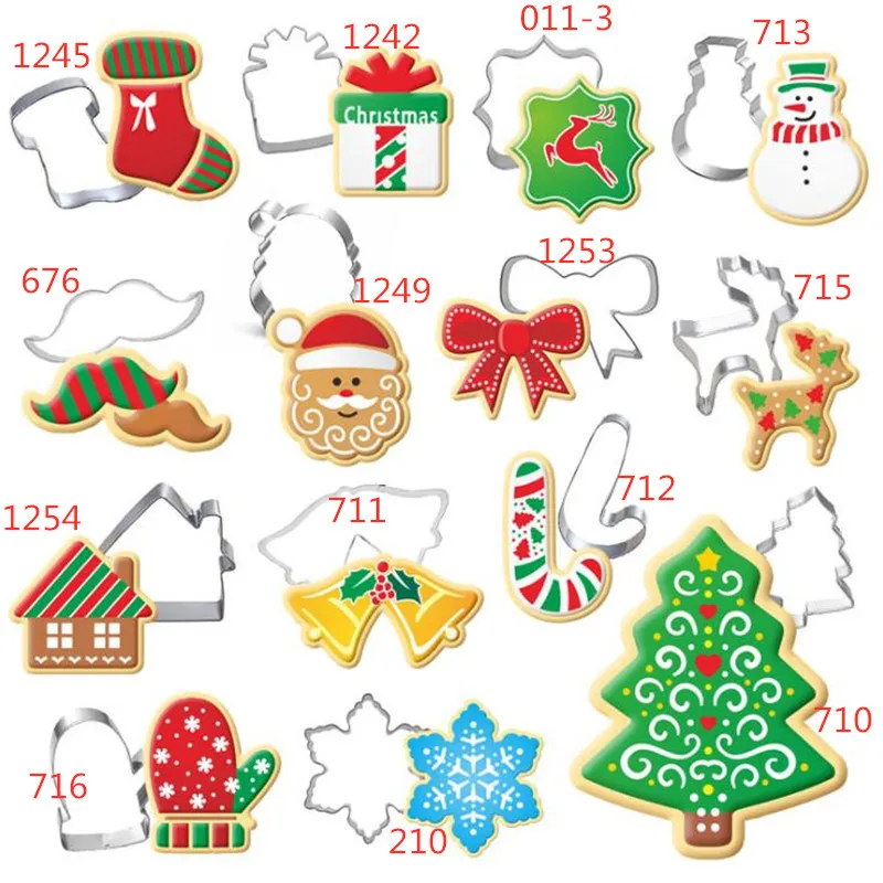 Christmas Biscuit Pastry Mold Stainless Steel Santa Claus Elk Baking Mold DIY Children's Biscuit Household Kitchen Supplies 3pc
Christmas Biscuit Pastry Mold Stainless Steel Santa Claus Elk Baking Mold DIY Children's Biscuit Household Kitchen Supplies 3pc