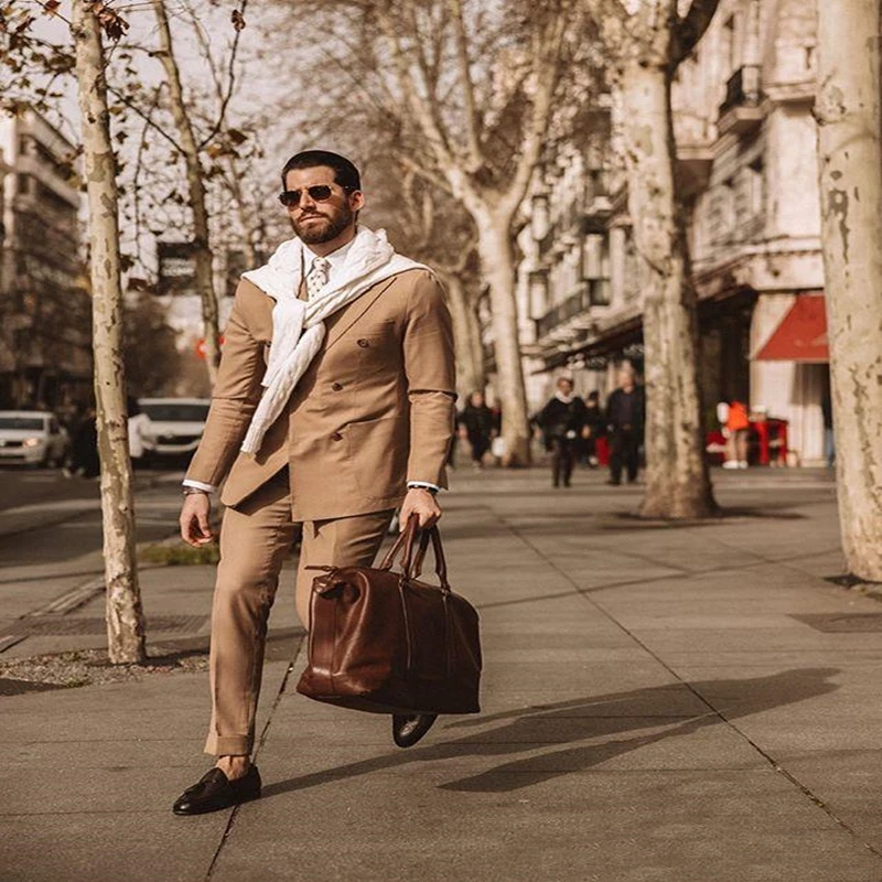 2022 New Arrival British Style Peak Lapel Men's Double Breasted Suits 2 Pieces Slim Fit Fashion Trendy Bridegroom Wedding Blazer
2022 New Arrival British Style Peak Lapel Men's Double Breasted Suits 2 Pieces Slim Fit Fashion Trendy Bridegroom Wedding Blazer