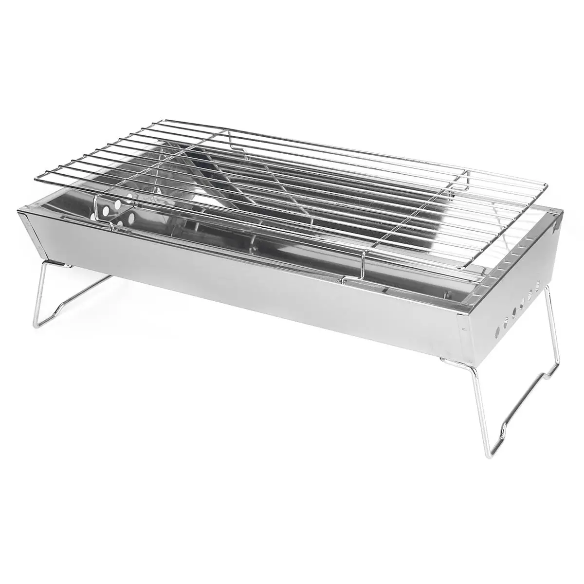 45x24x7.5cm Mini Pocket BBQ Grill Portable Stainless Steel BBQ Grill Folding BBQ Grill Barbecue Accessories for Home Park Use
45x24x7.5cm Mini Pocket BBQ Grill Portable Stainless Steel BBQ Grill Folding BBQ Grill Barbecue Accessories for Home Park Use