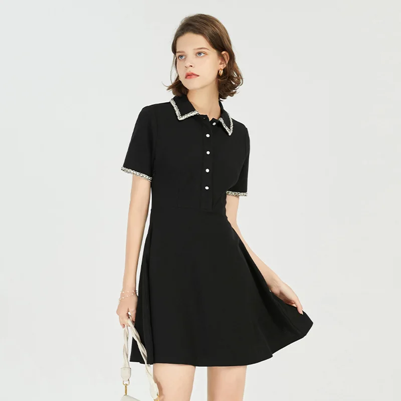Dress 2021 Female Button Woman Beach Dress Casual Solid Mini Summer Dress Short Sleeve Patchwork Summer Women's Dress 2021
Dress 2021 Female Button Woman Beach Dress Casual Solid Mini Summer Dress Short Sleeve Patchwork Summer Women's Dress 2021