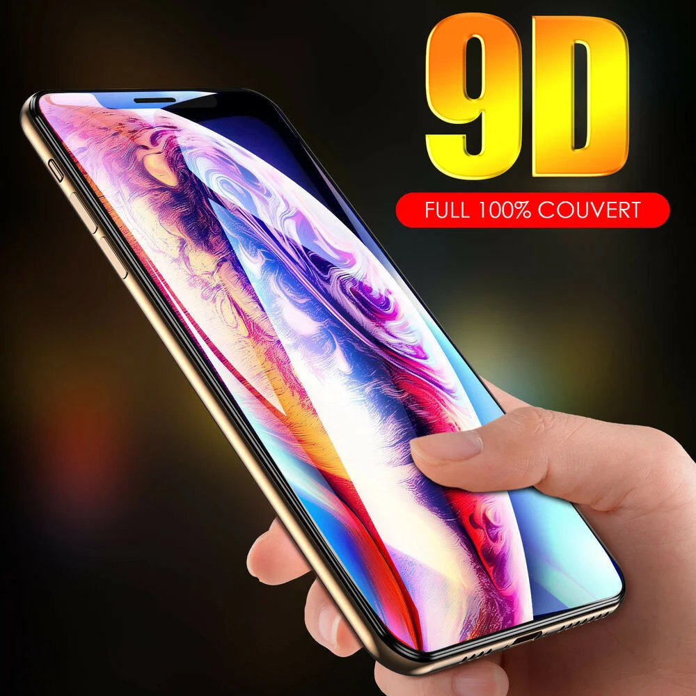 Verre Tremp protection cran iPhone 6/6S 7/8 X XS XR 11 12 Pro Max Mini SE 9D
Verre Tremp protection cran iPhone 6/6S 7/8 X XS XR 11 12 Pro Max Mini SE 9D