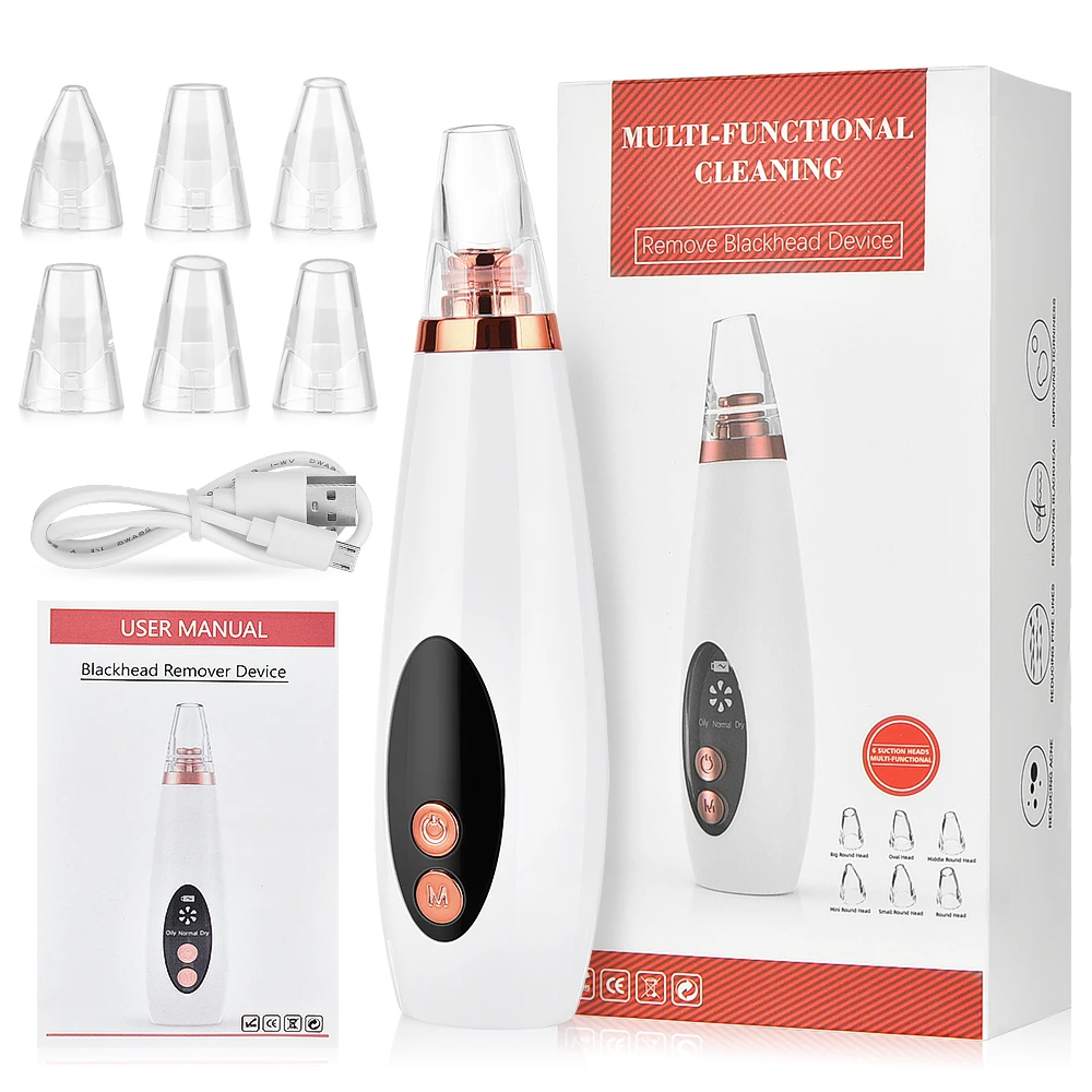 Blackhead remover vacuum pore cleaner T Zone Pore Acne Pimple Removal Beauty Clean Skin Tool Face Deep Nose Cleaner Machine
Blackhead remover vacuum pore cleaner T Zone Pore Acne Pimple Removal Beauty Clean Skin Tool Face Deep Nose Cleaner Machine