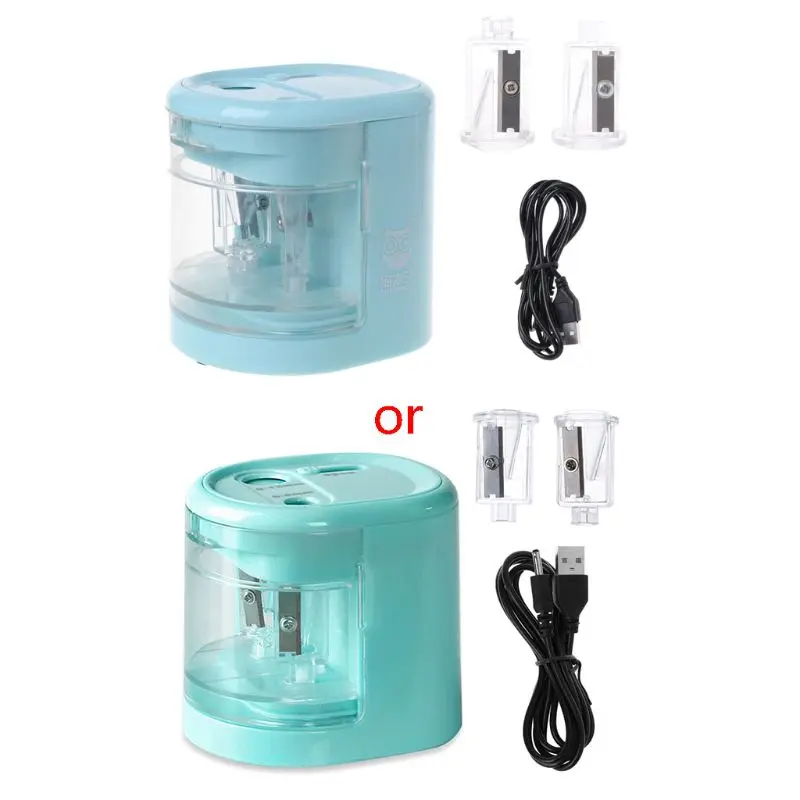 Electric Pencil Sharpener Innovative Automatic Smart Double Hole School Office Stationery Stationery Student Gift
Electric Pencil Sharpener Innovative Automatic Smart Double Hole School Office Stationery Stationery Student Gift