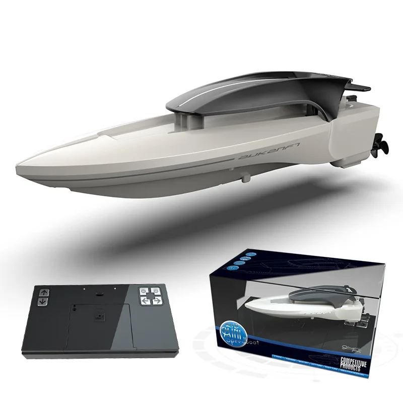 2 4G RC лодки скоростная гоночная лодка канала двойной мотор дистанционное