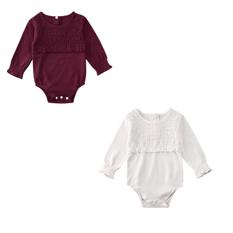 0-24M Newborn Toddler Baby Girl Ruffle Clothes Cotton Long Sleeve Lace Bodysuit Jumpsuit Outfit
0-24M Newborn Toddler Baby Girl Ruffle Clothes Cotton Long Sleeve Lace Bodysuit Jumpsuit Outfit