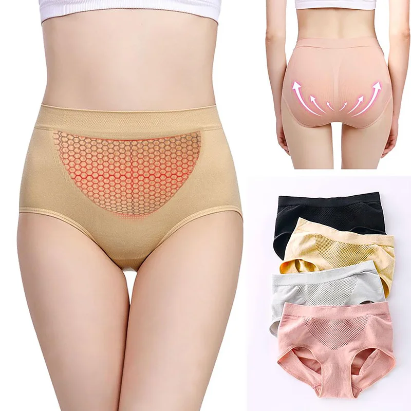 Female Cotton Nylon Panties Seamless Body Shaper Briefs 3D Honeycomb Women Underwear Warm Palace Physiological Panties
Female Cotton Nylon Panties Seamless Body Shaper Briefs 3D Honeycomb Women Underwear Warm Palace Physiological Panties