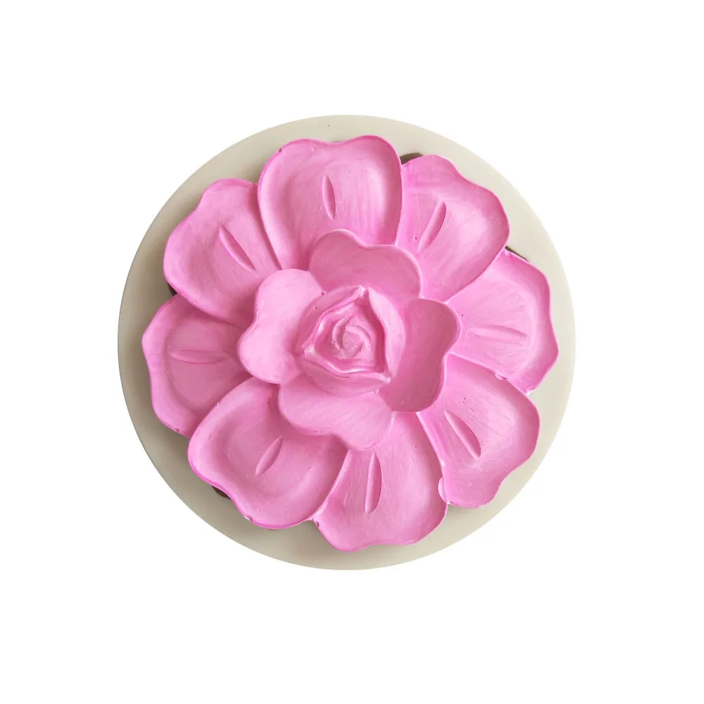 Large flower shape silicone mold fondant DIY handmade soap soft pottery clay modeling tool J121
Large flower shape silicone mold fondant DIY handmade soap soft pottery clay modeling tool J121