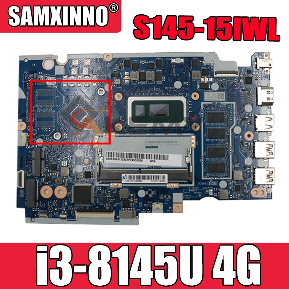 Для Lenovo Ideapad S145-15IWL / V15-IWL портативный материнская плата NM-C121 с процессором i3 8145U UMA 4G мех 5B20S41719, тест на исправность материнская плата
Для Lenovo Ideapad S145-15IWL / V15-IWL портативный материнская плата NM-C121 с процессором i3 8145U UMA 4G мех 5B20S41719, тест на исправность материнская плата