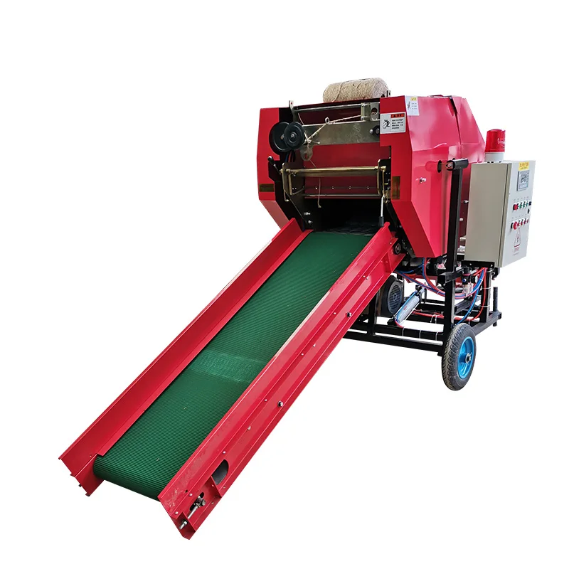 Automatic Packing Hay and Straw Mini Roll Hay Baler Ce Certified Round Baler for Hay/Straw/Husk/Grass Strapping Machines
Automatic Packing Hay and Straw Mini Roll Hay Baler Ce Certified Round Baler for Hay/Straw/Husk/Grass Strapping Machines