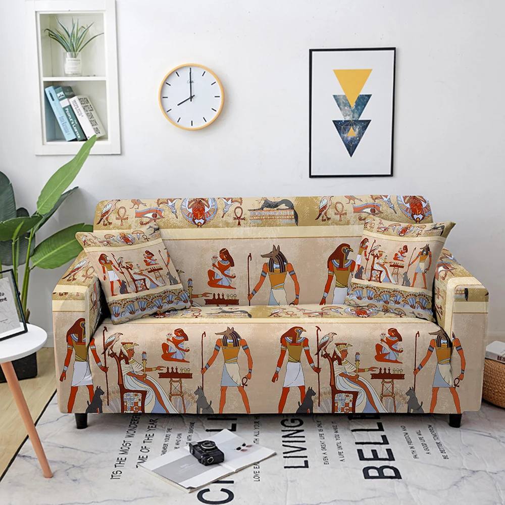 Egyptian Print Elastic Sofa Covers for Living Room Stretch Couch Cover Sofa Slipcover Corner Sofa Cover 1/2/3/4 Seaters
Egyptian Print Elastic Sofa Covers for Living Room Stretch Couch Cover Sofa Slipcover Corner Sofa Cover 1/2/3/4 Seaters