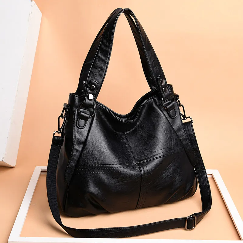 High Quality Leather Handbag Casual Crossbody Bags for Women 2021 Ladies Luxury Designer Tote Bag High Capacity Shoulder Bag Sac
High Quality Leather Handbag Casual Crossbody Bags for Women 2021 Ladies Luxury Designer Tote Bag High Capacity Shoulder Bag Sac