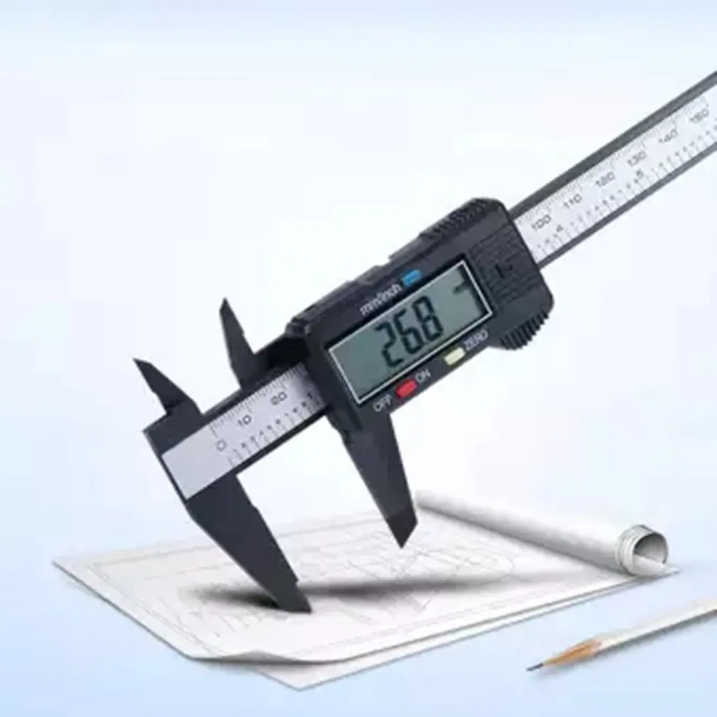 2020 Hot Electronic Digital Display Vernier Caliper 0-150Mm Plastic Digital Display Caliper Measurement Tool Inner Diameter
2020 Hot Electronic Digital Display Vernier Caliper 0-150Mm Plastic Digital Display Caliper Measurement Tool Inner Diameter