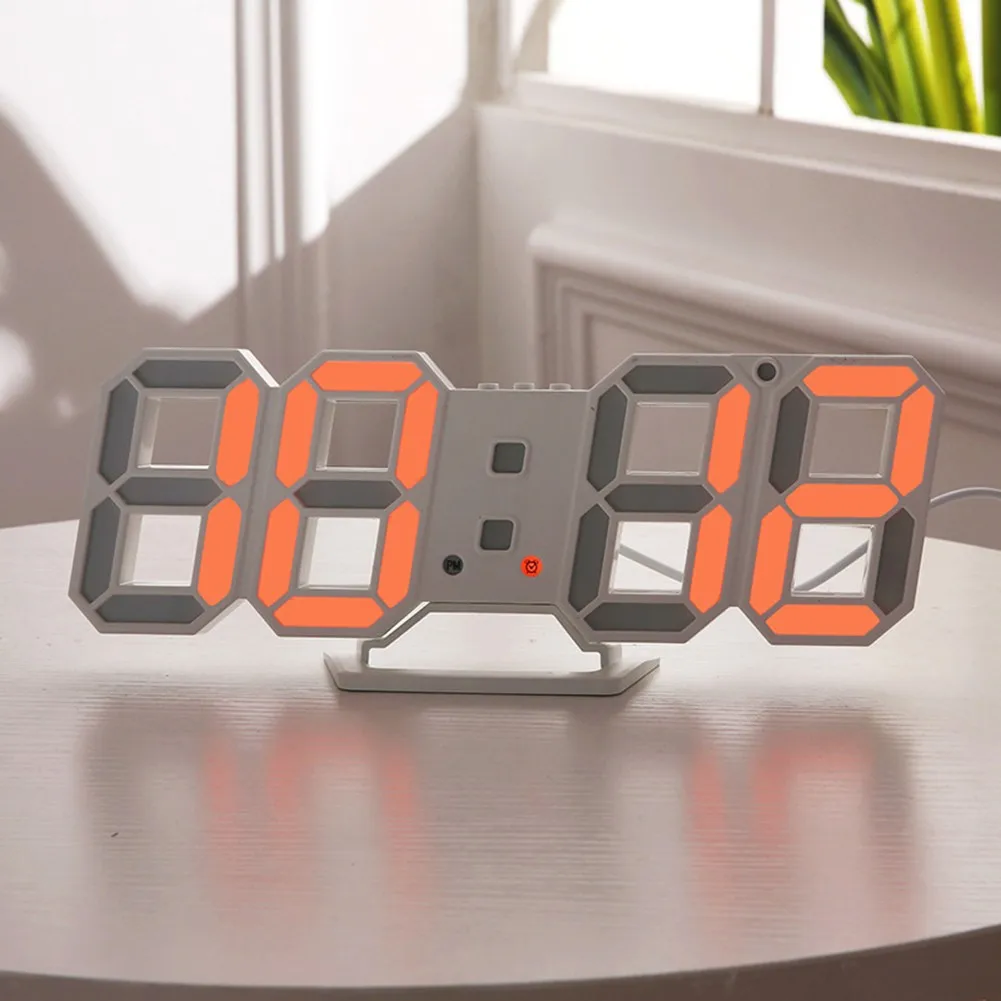 A3D Large LED Digital Wall Celsius Nightlight Clock Table Desktop Alarm Watch Indoor Room Bedroom Home Decor Gift
A3D Large LED Digital Wall Celsius Nightlight Clock Table Desktop Alarm Watch Indoor Room Bedroom Home Decor Gift