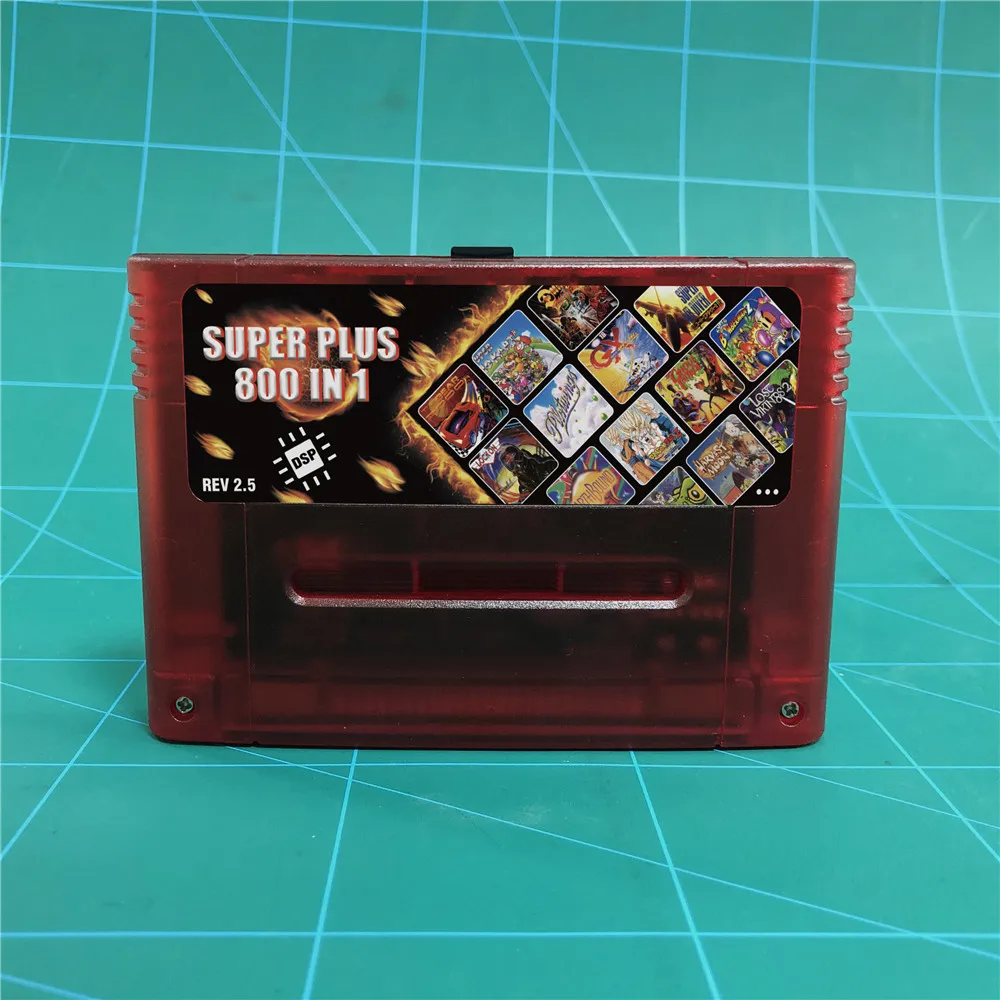 

Новая супер DSP версия Plus 800 в 1 REV 2,5 игровая карта для 16-битной игровой консоли SNES картридж с поддержкой всех консолей США/Европы/Японии