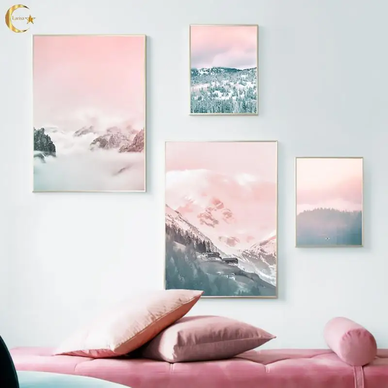 Sky Forest Snow Mountain House Canvas Painting Nordic Wall Art Posters and Prints Landscape Wall Pictures for Living Room Decor
Sky Forest Snow Mountain House Canvas Painting Nordic Wall Art Posters and Prints Landscape Wall Pictures for Living Room Decor