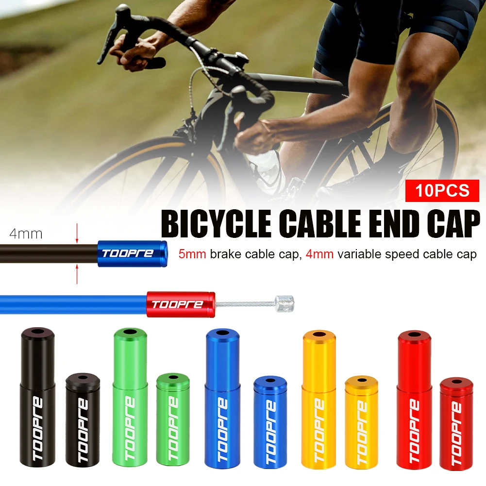 10pcs Bicycle Cable End Cap Aluminum Alloy MTB Road Bike Brake Shifter Cable Housing End Cap 4mm/5mm Wire End Cap Accessories
10pcs Bicycle Cable End Cap Aluminum Alloy MTB Road Bike Brake Shifter Cable Housing End Cap 4mm/5mm Wire End Cap Accessories