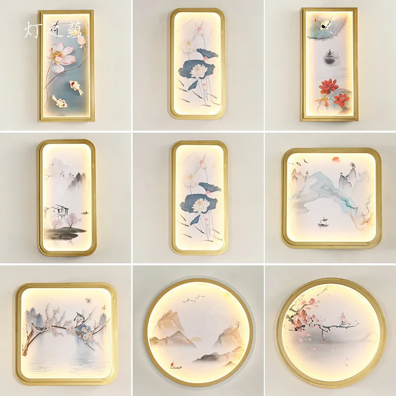 Wall lamp mural lamp Chinese style bedroom bedside lamp antique lamp hotel hotel corridor aisle lamp decorative lamp LED lamp
Wall lamp mural lamp Chinese style bedroom bedside lamp antique lamp hotel hotel corridor aisle lamp decorative lamp LED lamp